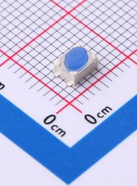 YTS1T0163AUG00 硅胶按钮头4.2x3.2x2.5 400gf蓝钮平脚贴片 SMD