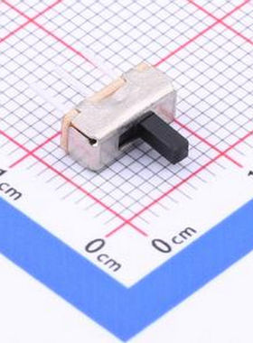 SS-12D01-G040 柄长4mm 直插两档 滑动开关 插件 滑动开关