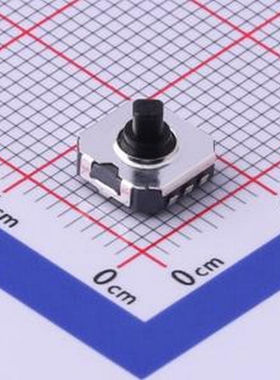 TSX073G50D-250 7*7*5 带柱 双弹片 贴片 250gf SMD-8P,7.5x7.5mm