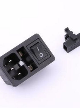 RT-C14B-D3+SS21-1BB 三合一插座:翘板开关+AC插座+保险丝 2件套