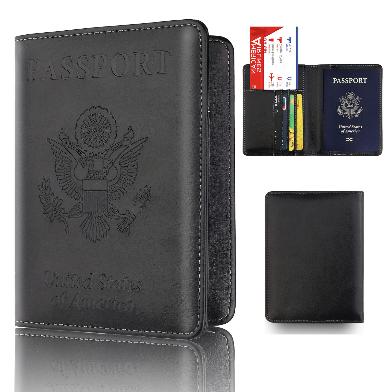 Leather Passport Holder Wallet Cover Case RFID Blockingin the 3C Digital Accessories,  USB Computer Peripherals ,  USB Extension cord  category - from Buy2taobao.com to provide professional Taobao agent buy service