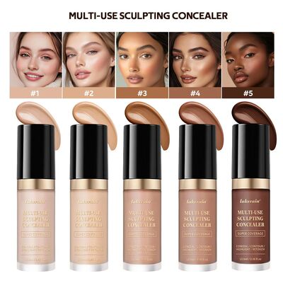 Super Coverage Concealer Multi-Use Cream Oil Free Long Lasti