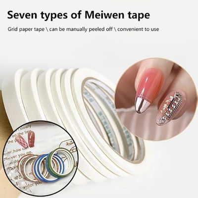 1 Rolls Grade Masking Nail Art Tape Rolls Creative Striping