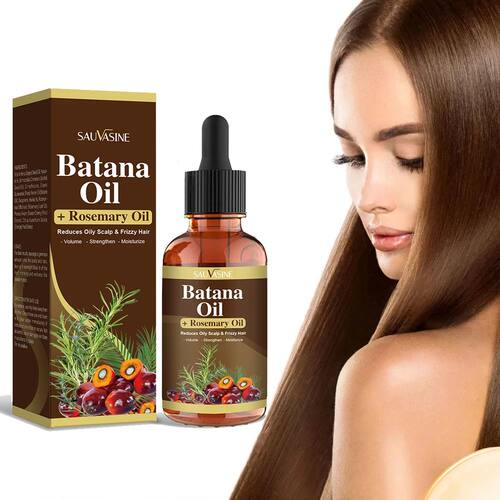 Batana Oil with Rosemary for Hair Growth Nourish Scalp Detox