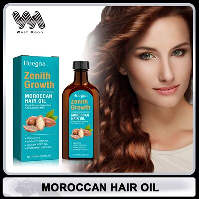 Moroccan Hair Essential Oil Anti Hair Loss Curly Frizz Repai