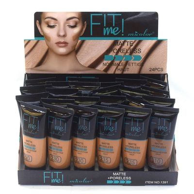 Make up Facial Foundation fitme Cover Blemish Base Fluid Con