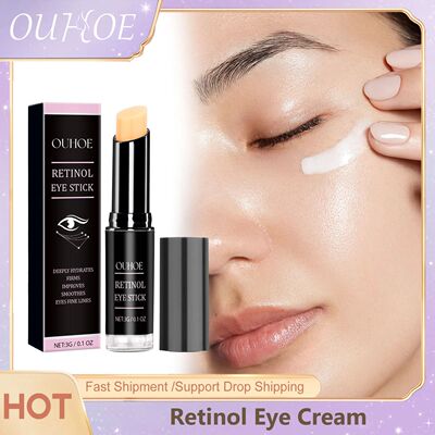 Retinol Eye Cream Remove Puffiness Under Eyes Hyaluronic Aci