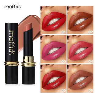 6-color pearl lipstick hydrates and waterproof