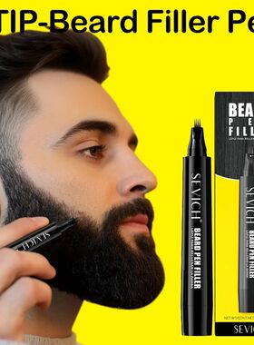 Beard Filler Pen Waterproof Beard Coloring Pen Beard Colorin