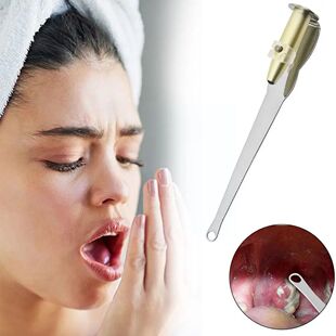 Ear Wax Tonsil Stone Remover Tool LED Light Cleaning Cleanin