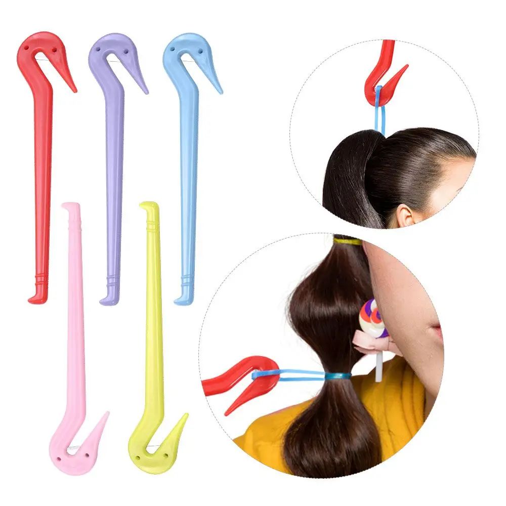 Hair Bands Rubber Cutter For Girls Kids DIY Hair Styling Hea