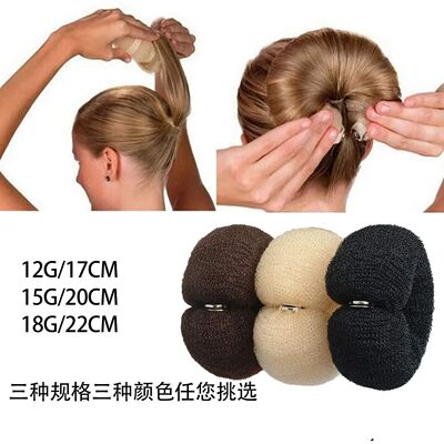 Magic Roll Foam Sponge Easy Big Ring Women Fashion Hair Bun