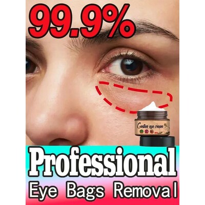 Effect Eye Cream Remove Bags Puffiness Away Work Under Eyes