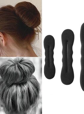 Women Magic Foam Sponges Styling Hair Clip Device Donut Quic