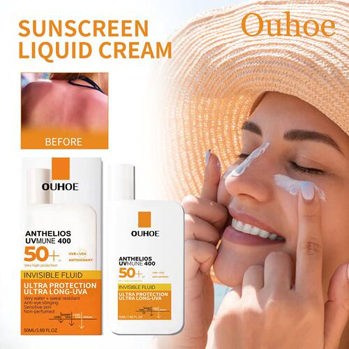 Mild Sunblock Cream Protect Skin Nourishing Moisturizing Rep