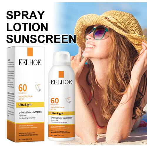 Moisturizing Sunscreen Spray SPF 50 PA+ Lightweight Non-Grea