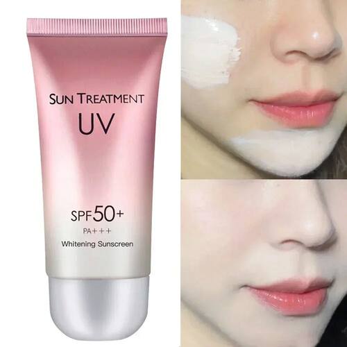 60ml Waterproof Facial Body Sunscreen Whitening Sun Cream Su