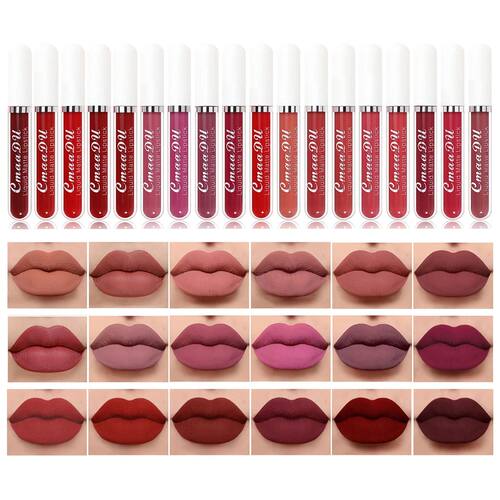 18 Colors Waterproof Matte Liquid Lipstick Long Lasting Sexy