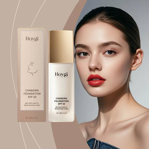 Protective concealing foundation light matte mild moisturizi
