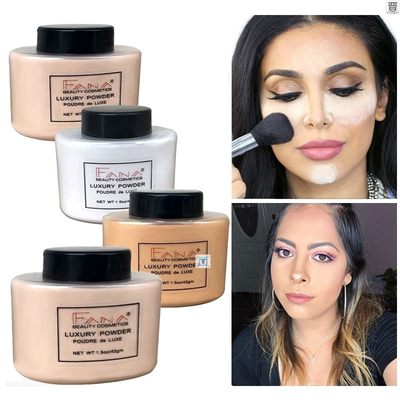 Face Foundation Powder Professional Makeup Setting Loose