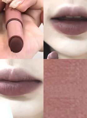 Smoked Brown Matte Lipstick Sexy Matte Red Lipstick Cosmetic