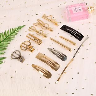 DIY Barrettes Salon Stainless Hair Clips Hair Styling Tools