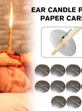 10pcs Beeswax Candle Protectors Personal Ear Care Disk Prote