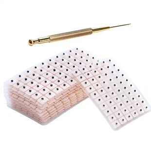 600Pcs Cowherb Seed Ear Stickers Auriculotherapy Acupuncture