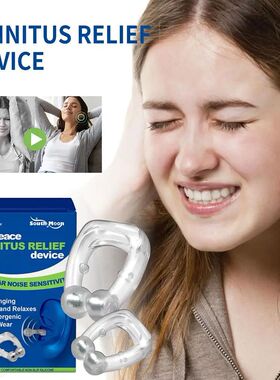 Tinnitus Relief Clip Portable Treatment Ringing Earache Pres