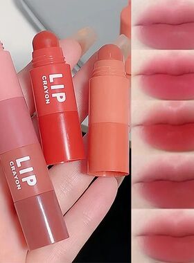 4In1 Matte Lipstick Pencil Kit Combo Velvet Sexy Red Lip Tin