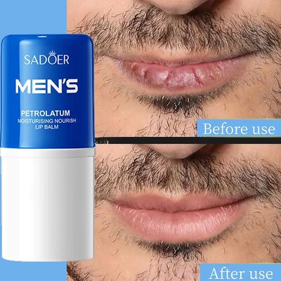 Moisturizing Lipsticks for Men,Remove Lip Lines Avoid Drynes