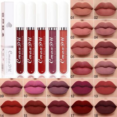 18 Color Waterproof Liquid Matte Lipstick Long Lasting Sexy