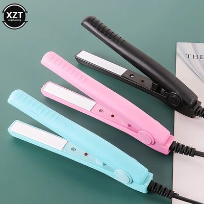 2In1 Portable Mini Hair Straightener Curling Iron Ceramic St