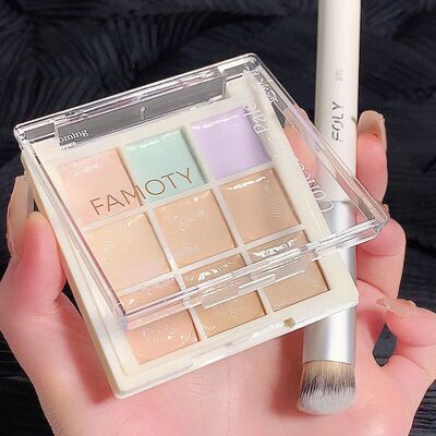 Nine-tone Concealer Spotty Acne Print Dark Eye Circles Tear