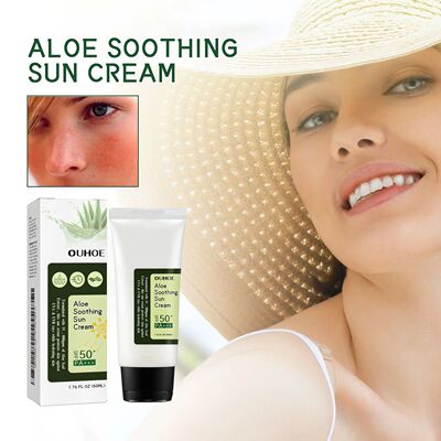 Aloe Vera Protective Cream Hydrating Refreshing UV SPF 50+ I
