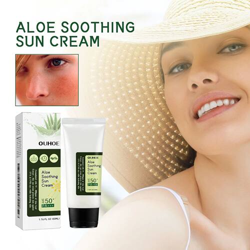 Aloe Vera Protective Cream Hydrating Refreshing UV SPF 50+ I