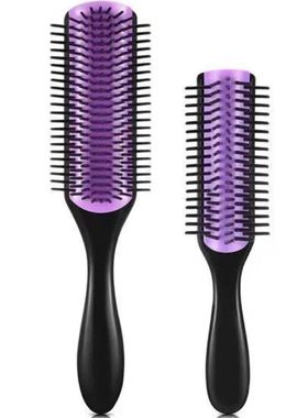 9-Rows Detangling Hair Brush Detangler Hairbrush Scalp Massa