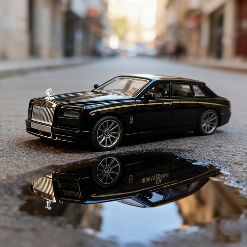 仿真合金车136劳斯莱斯幻影库里