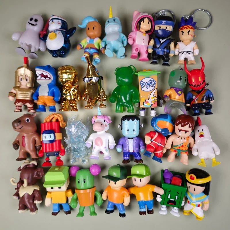 Original Cartoon Anime Figure Dino Monster Banana Man Cactus