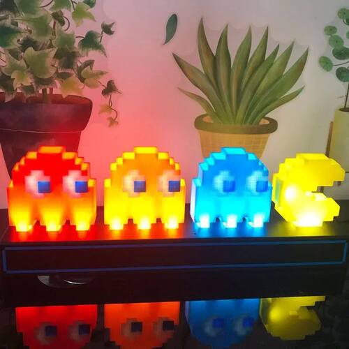 LED Bean lamp Night Light Super Mario Bros Games Toy Childre