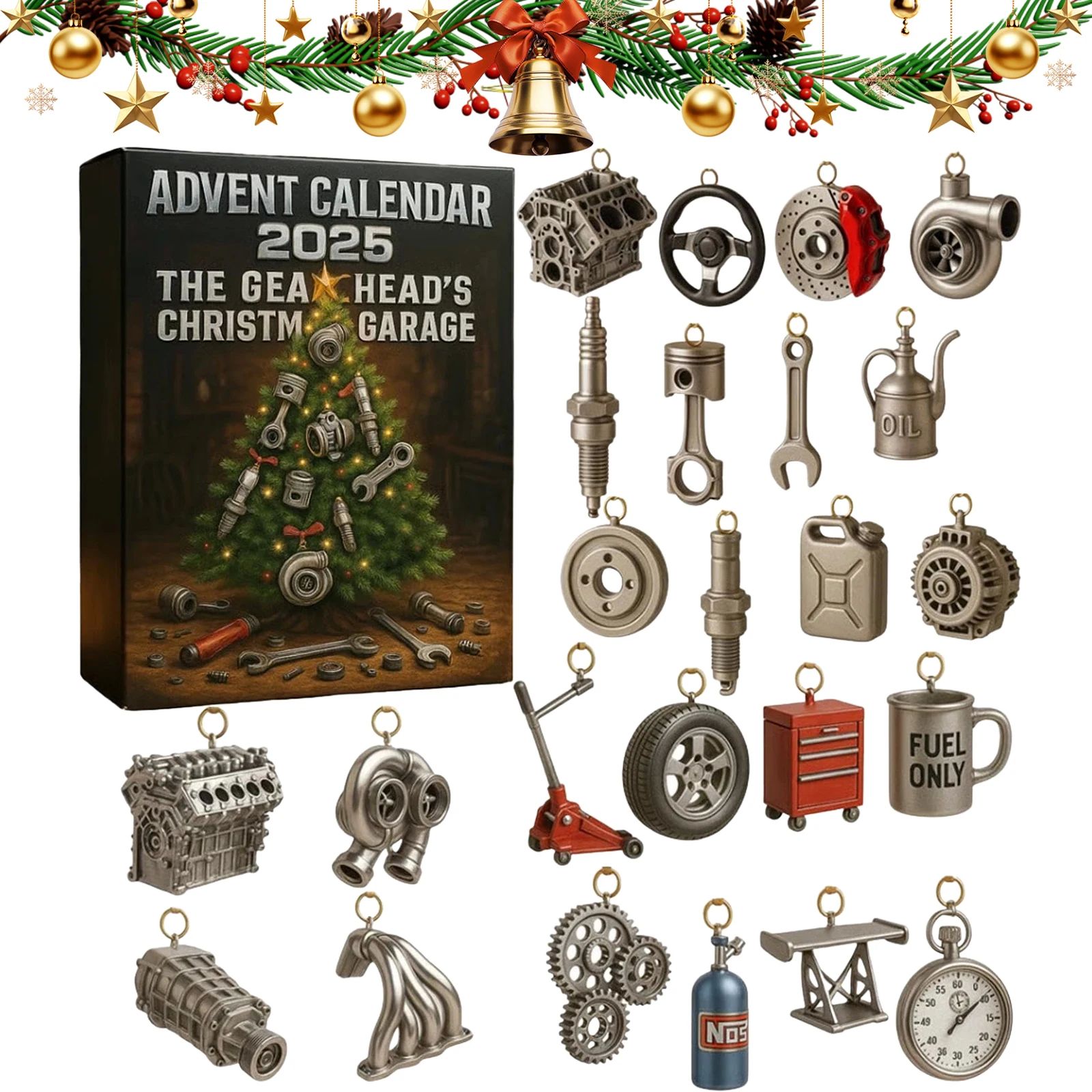 Christmas Countdown Calendar Holidays Advent Calendar Christ