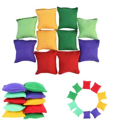 Sandbag Game Toss Tossing Kids Outdoor Mini Cornhole Beanbag