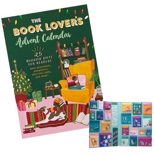New Year The Book Lover's Advent Calendar Home Decor With 25