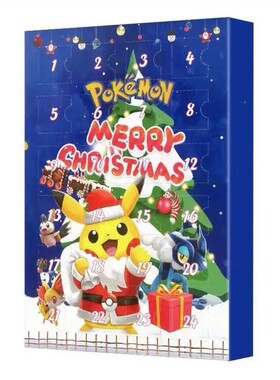 Pok é Mon Anime Fugure Christmas Calendar Christmas Day Bli