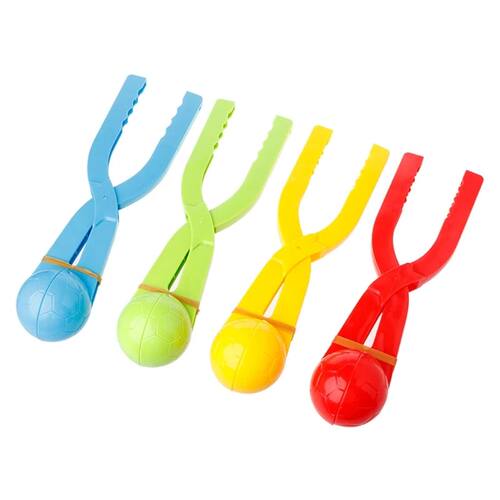 Kids Plastic Thickened Snowball Maker Clip Pliers Former Fig