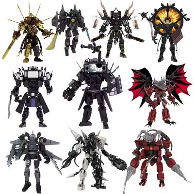 Titans Tv Man Skibidi Toilet Building Blocks Speakerman Tita