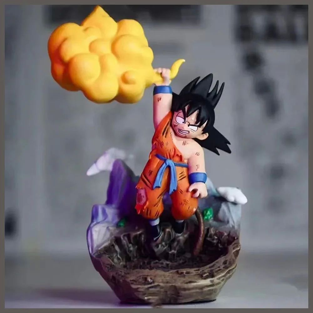 9cm Anime Dragon Ball Figures Evil Containment Wave Son Goku