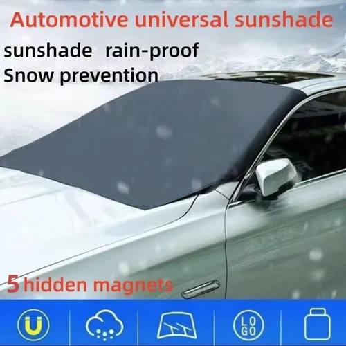 Car Magnetic Snow Shield Winter Front Windshield Cover Anti-