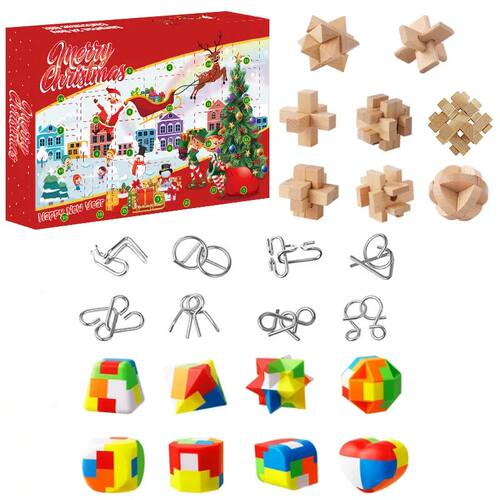 New 24days Advent Calendar Christmas Countdown Calendar Xmas