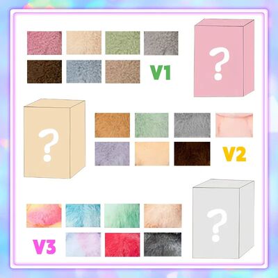 New 15-17cm Vinyl Plush Pendant Blind Box Random Design Mova